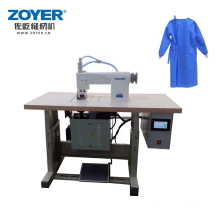 ZY-CSB60Q Ultrasonic lace sewing machine surgical clothing raincoat edge pressing  hot melt bonding